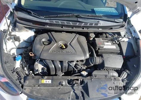 2013 Hyundai Elantra Gls из США, поврежденный, VIN 5NPDH4AE0DH372412